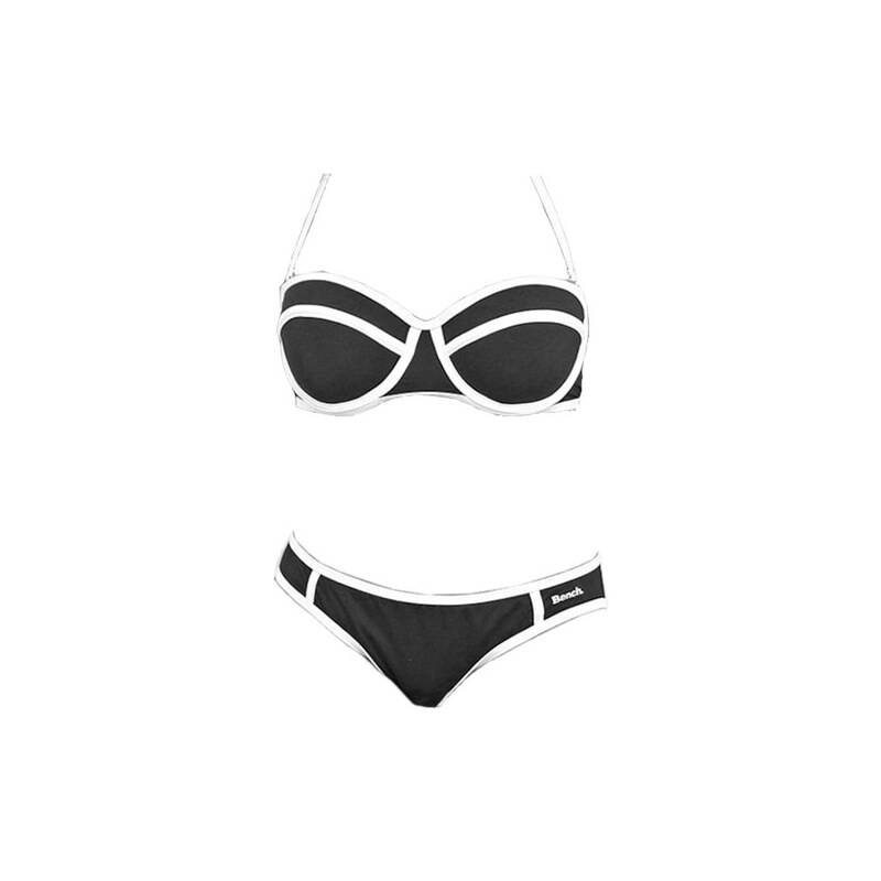 E-shop BENCH bikiny, čierno-biele A-Cup