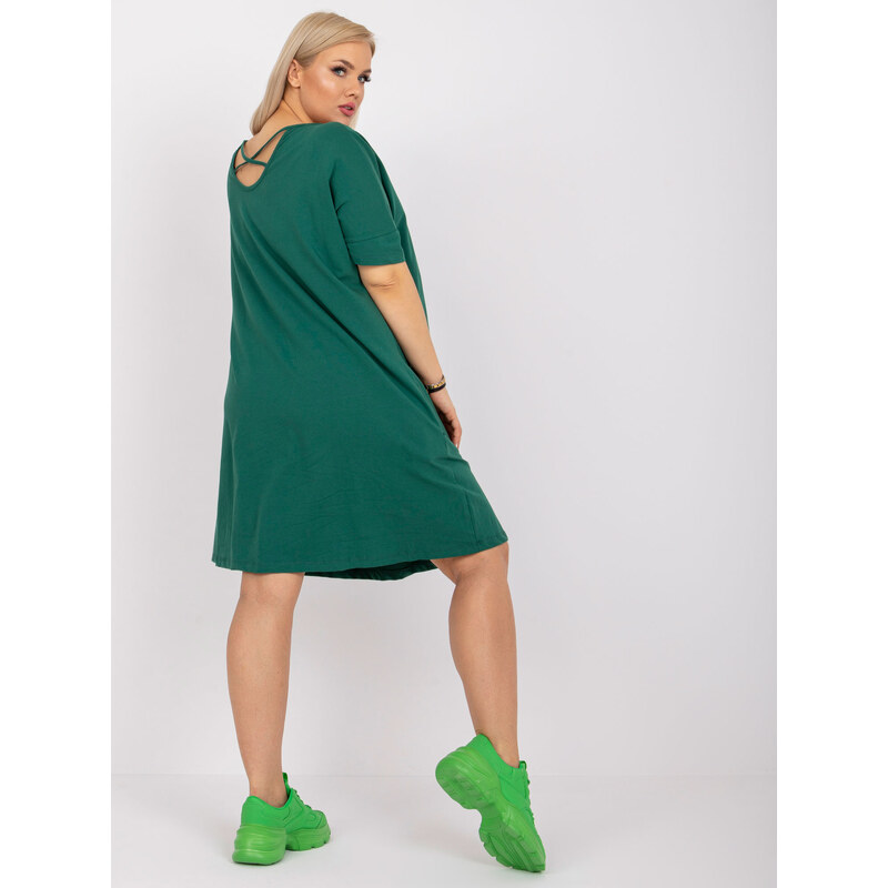Turecko Bavlnené šaty - zelené