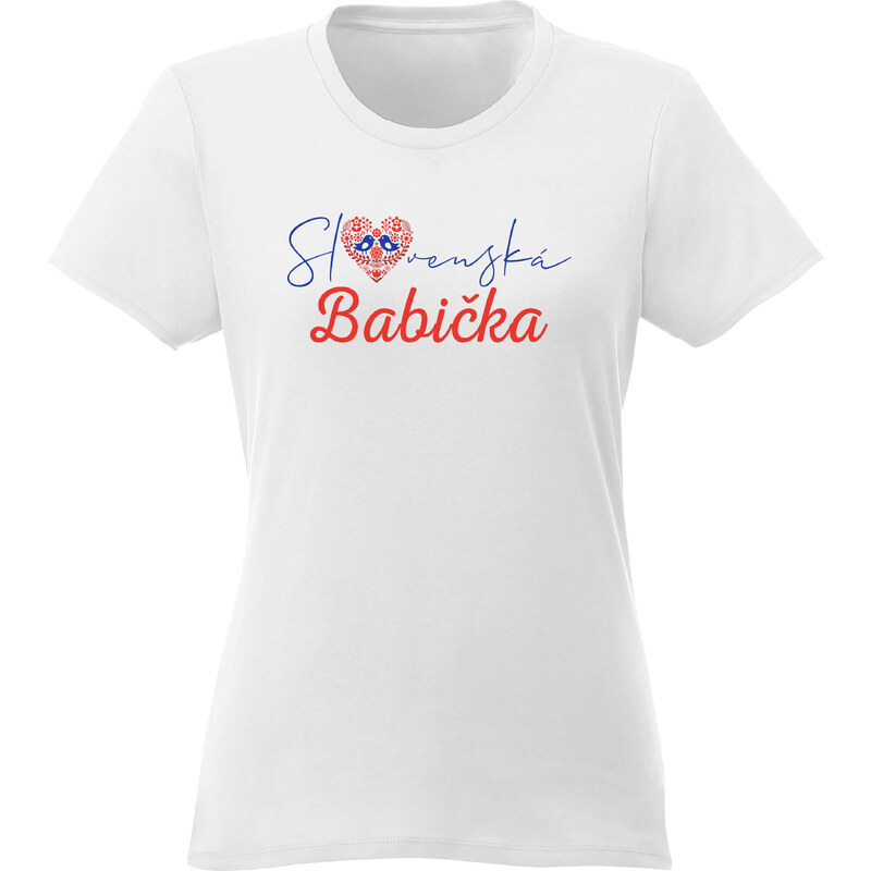 paradoo Dámske tričko "Slovenská babička"