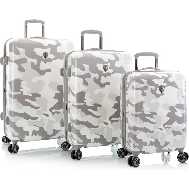 Sada cestovných kufrov Heys White Camo S,M,L 34010581