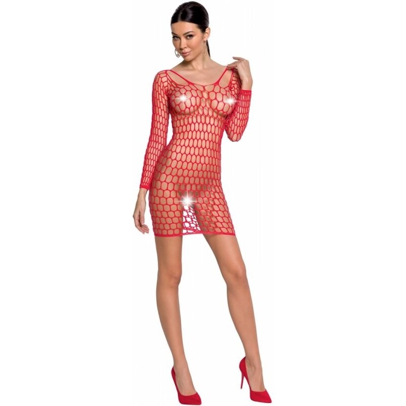 Bodystocking Passion BS093 red 52919552