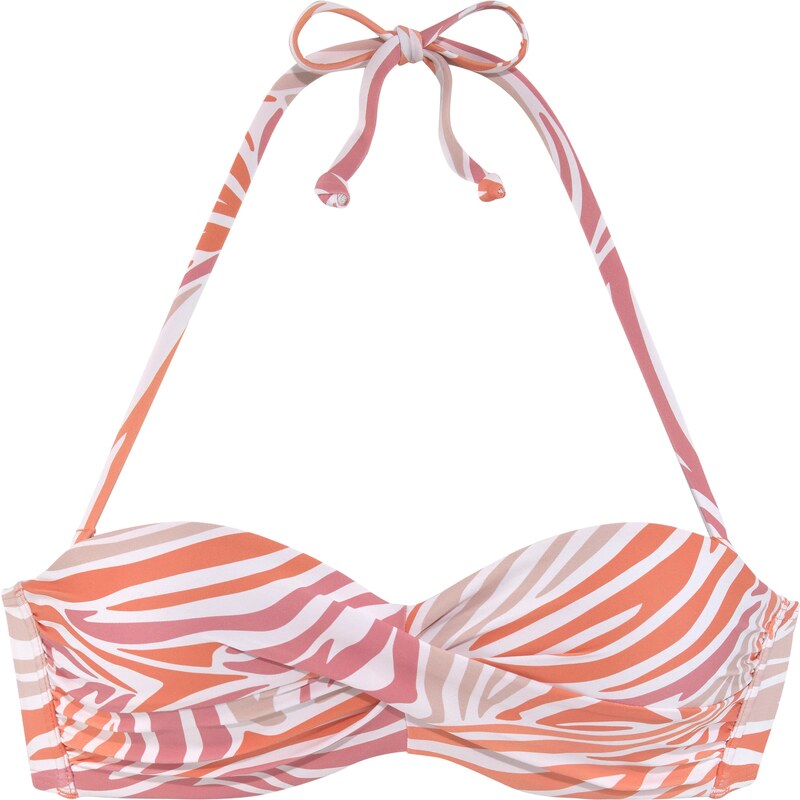 SUNSEEKER Bikinový top telová / oranžová / staroružová / biela 66857745