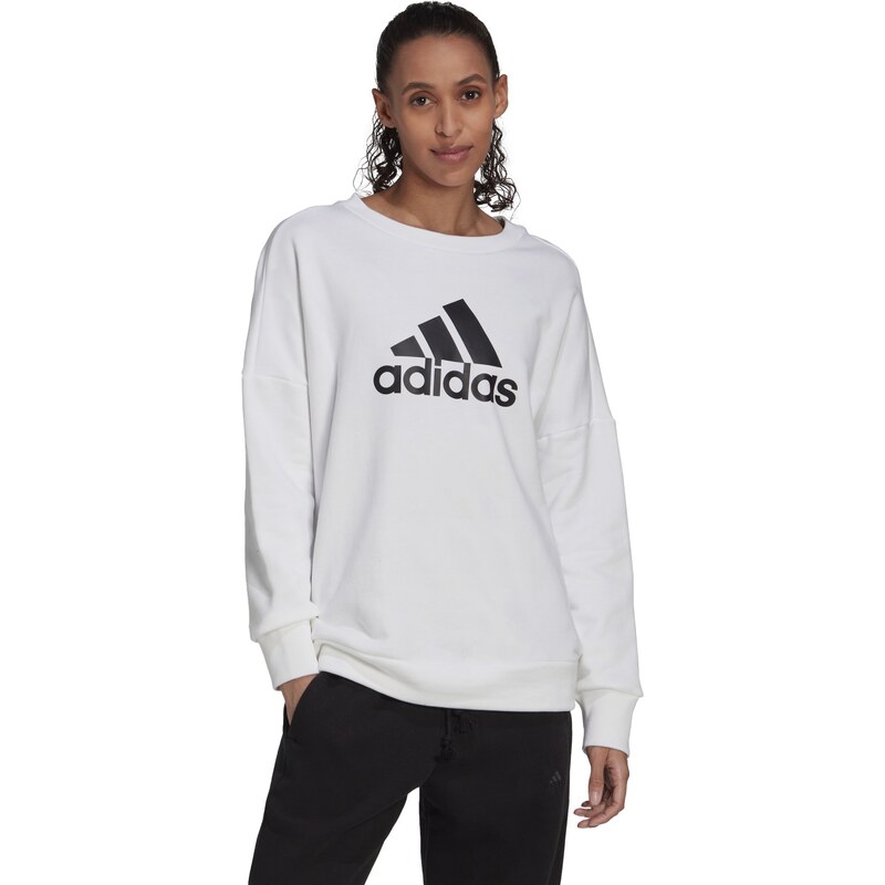 adidas Performance adidas Future Icons Badge of Sport Sweatshirt WHITE 34015485