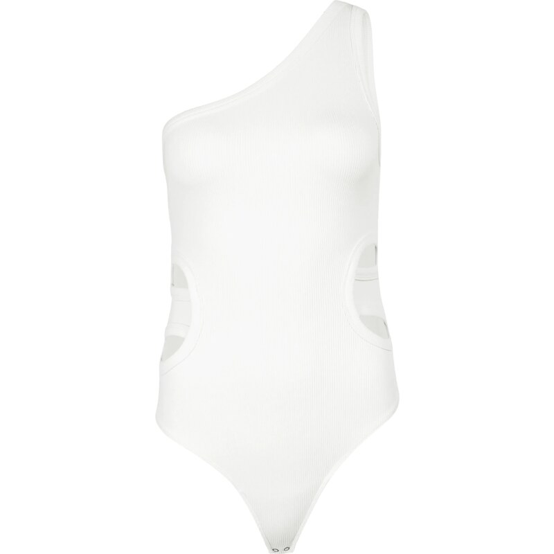 Abercrombie & Fitch Košeľové body krémová 63142366