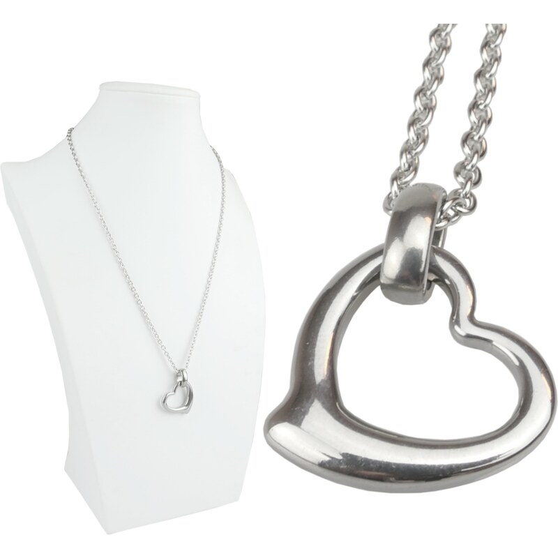 CITY STORM Retiazka s príveskom srdce z chirurgickej ocele 2,4 cm 66889338
