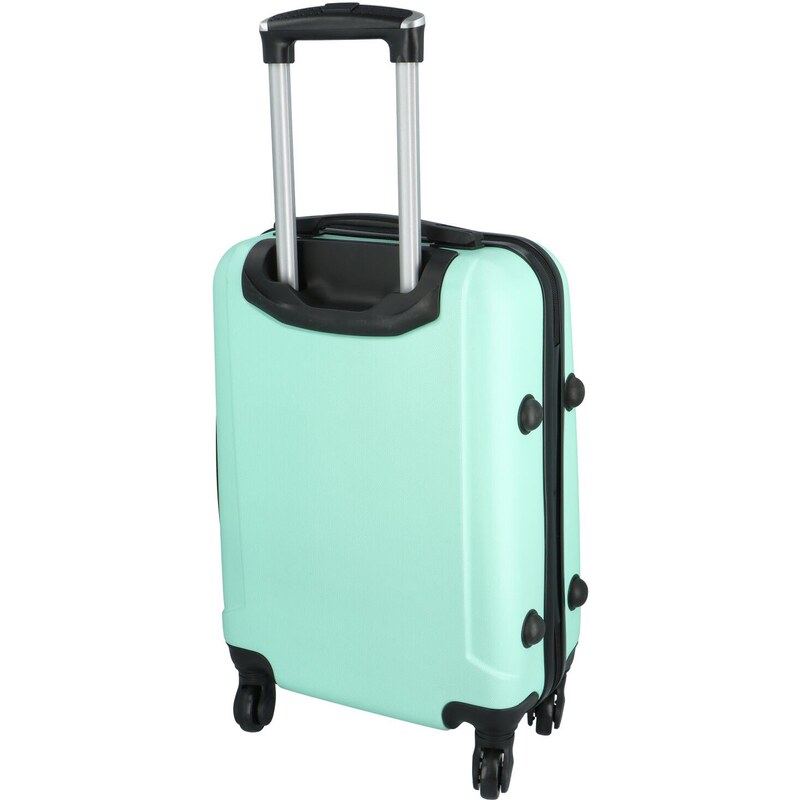Škrupinový cestovný kufor svetlý mentolovo zelený - RGL Jinonym XS mentolová