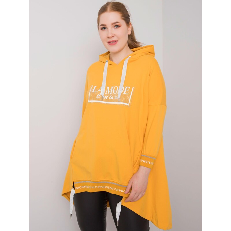 RELEVANCE Sweatshirt-RV-BL-6849.63P-dark yellow 64791864