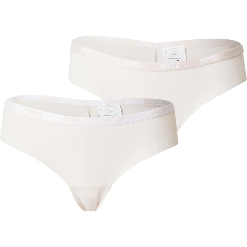 PUMA Nohavičky púdrová / biela 65641332