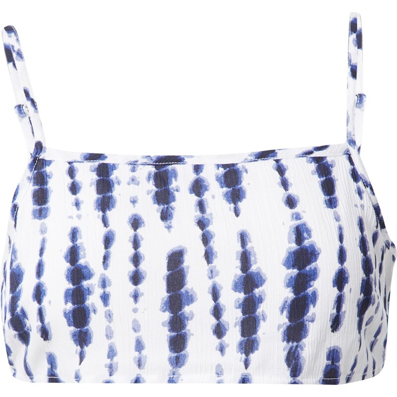 Nasty Gal Top tmavomodrá / biela 54233013