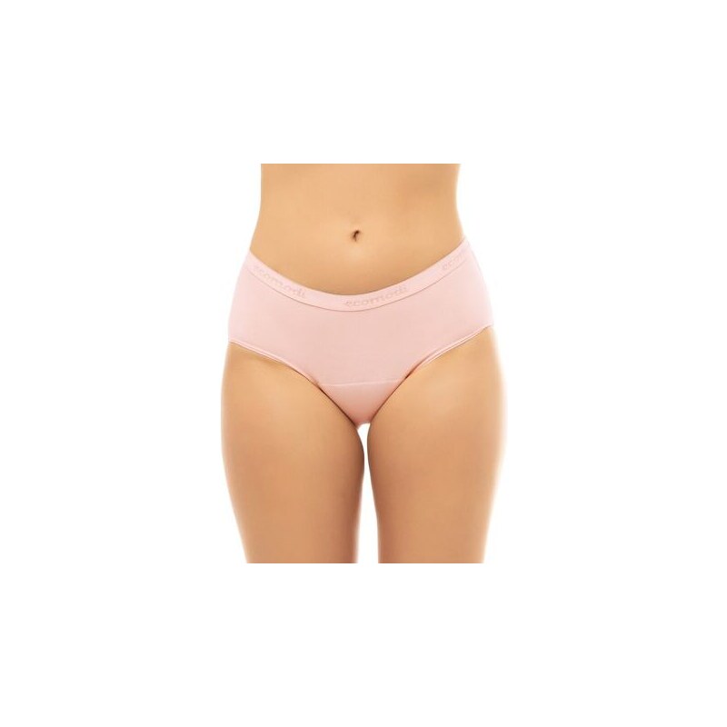 Ecomodi menštruačné nohavičky ružové z bambusu vysoký pás Slabá xxs 50390568