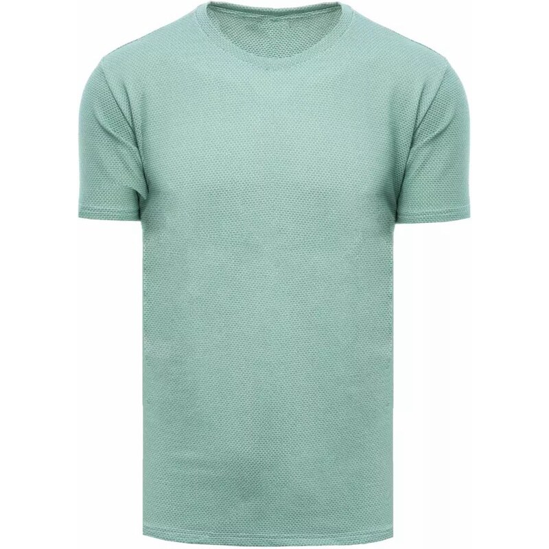 Buďchlap Módne svetlozelené tričko s krátkym rukávom 34055980