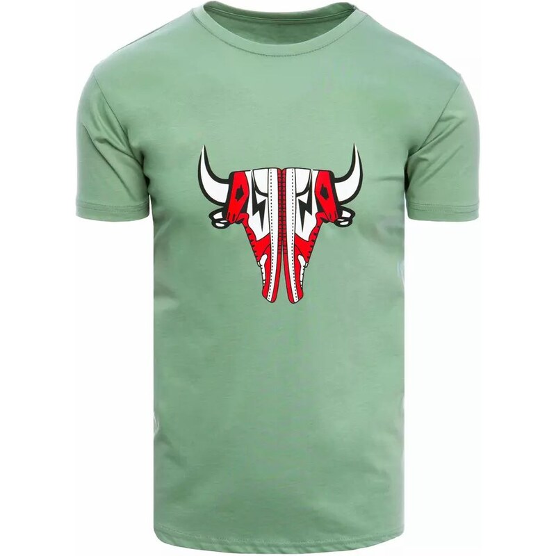 Buďchlap Originálne svetlozelené tričko s potlačou 34055983