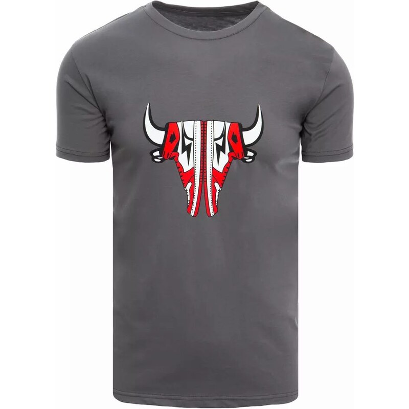 Buďchlap Originálne grafitové tričko s potlačou 34055984