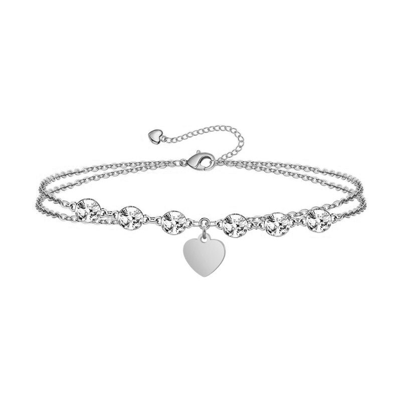 SWAROVSKI Elements Swarovski e. náramok so srdiečkom Have Love seb5907 34087260