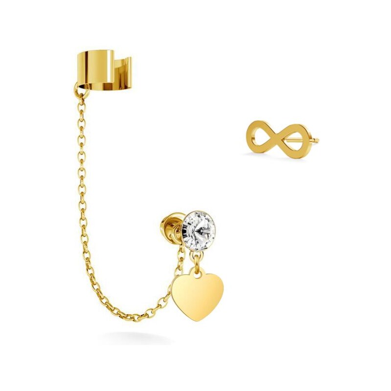 E-shop SWAROVSKI Elements Swarovski e. asymetrické náušnice so