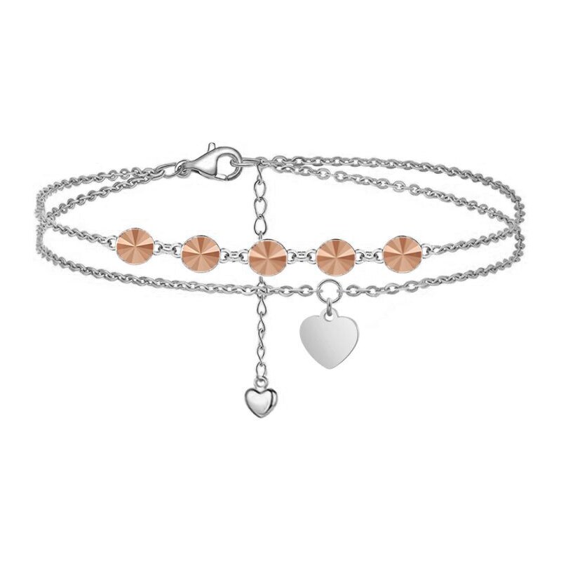 SWAROVSKI Elements Swarovski e. dámska retiazka na nohu Have Love, so 34087267