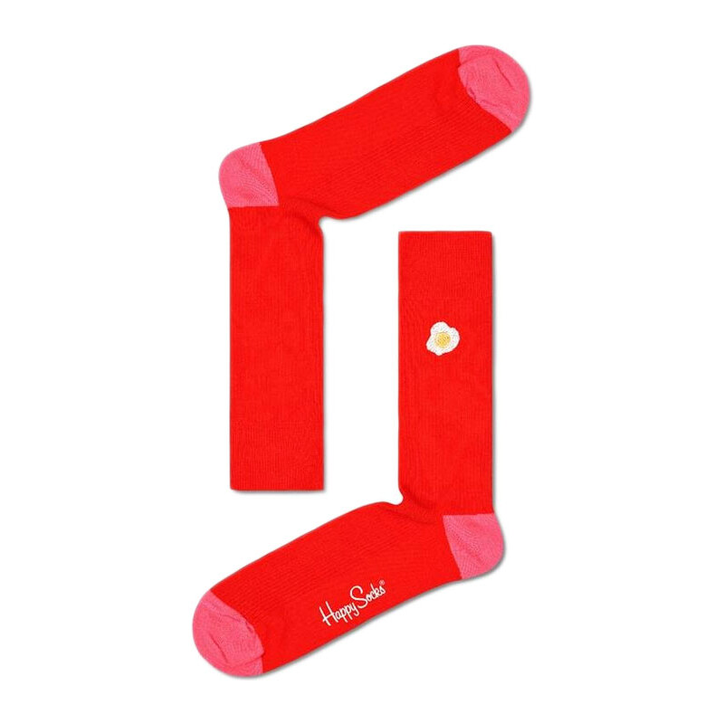 Happy Socks Ribbed Embroidery Egg Sock 65396869