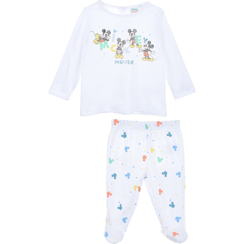 Biely chlapčenský set pre bábätká Disney Mickey Mouse 34102698