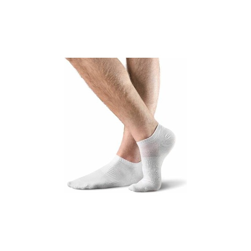 BRODRENE Pánske členkové ponožky 44-46 | biela PD1 - 024 44/46
