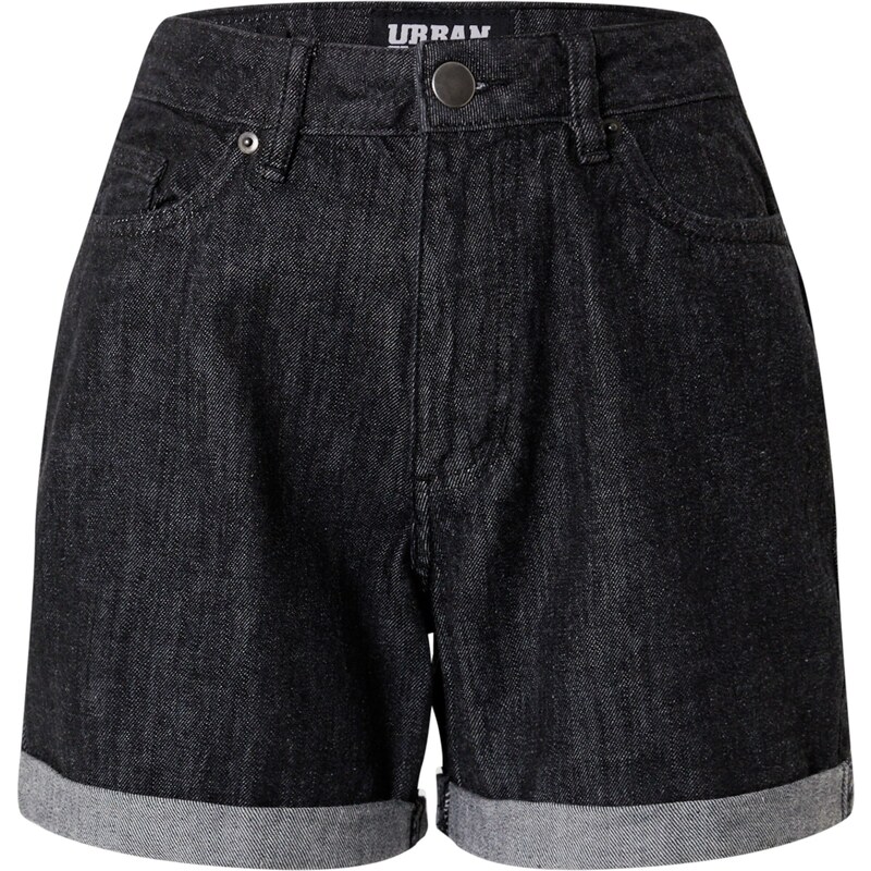 Urban Classics Džínsy čierny denim 34130217