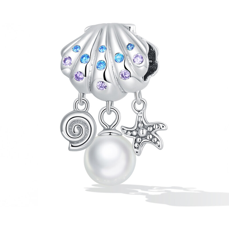 Royal Fashion strieborný prívesok Poklady mora 54904802