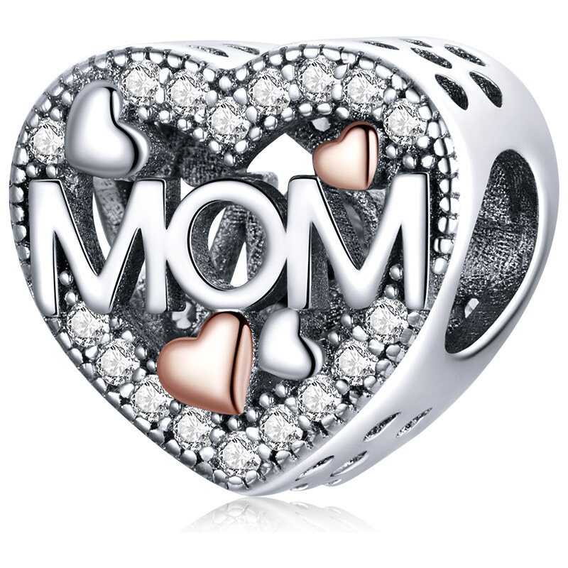 Royal Fashion strieborný prívesok Milovaná mamička 55355022