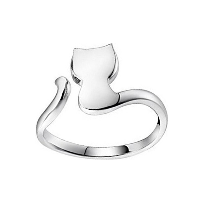 Olivie Strieborný prsteň MAČKA 6091 34252377