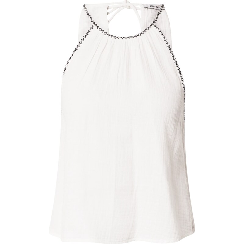 ABOUT YOU Top Thalisa čierna / biela 54442089