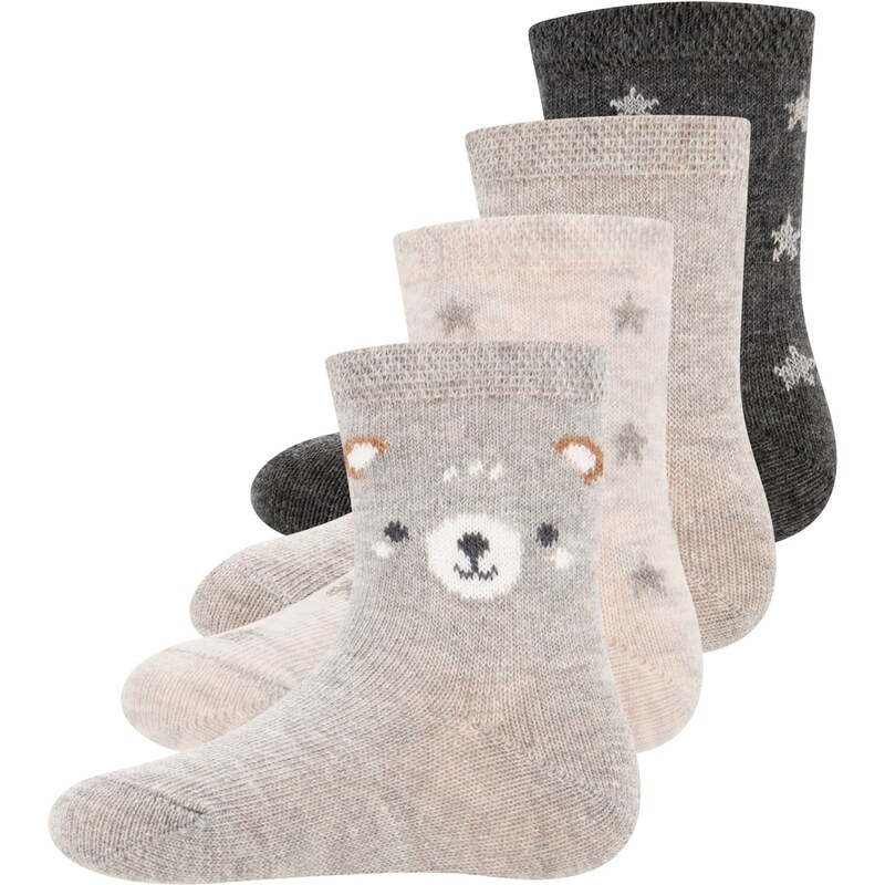 EWERS Ponožky béžová / čierna 66025675