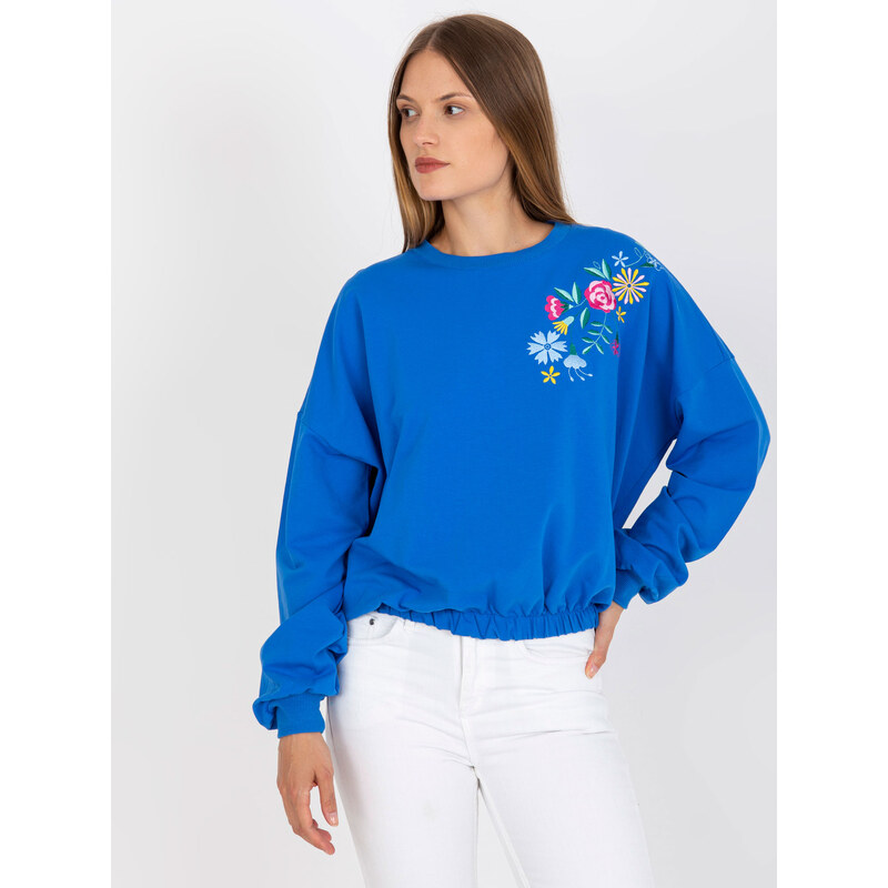 RUE PARIS Sweatshirt-RV-BL-8058.94-dark blue 64792209