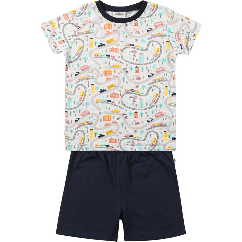 JACKY Pyžamo modrá / zmiešané farby 61065284