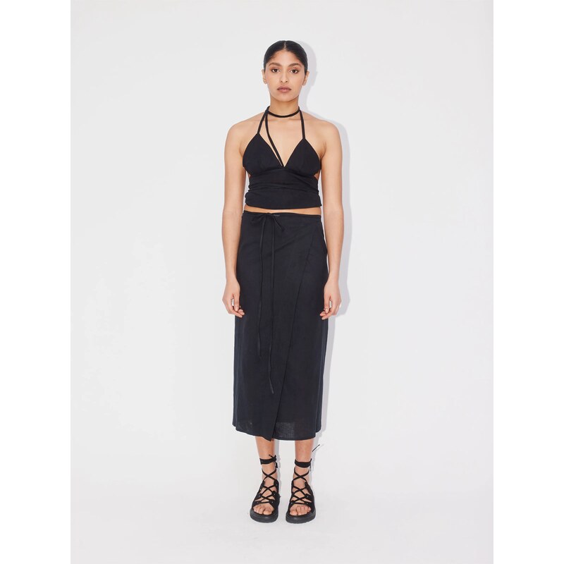 ABOUT YOU REBIRTH STUDIOS Top Holiday čierna 54233310