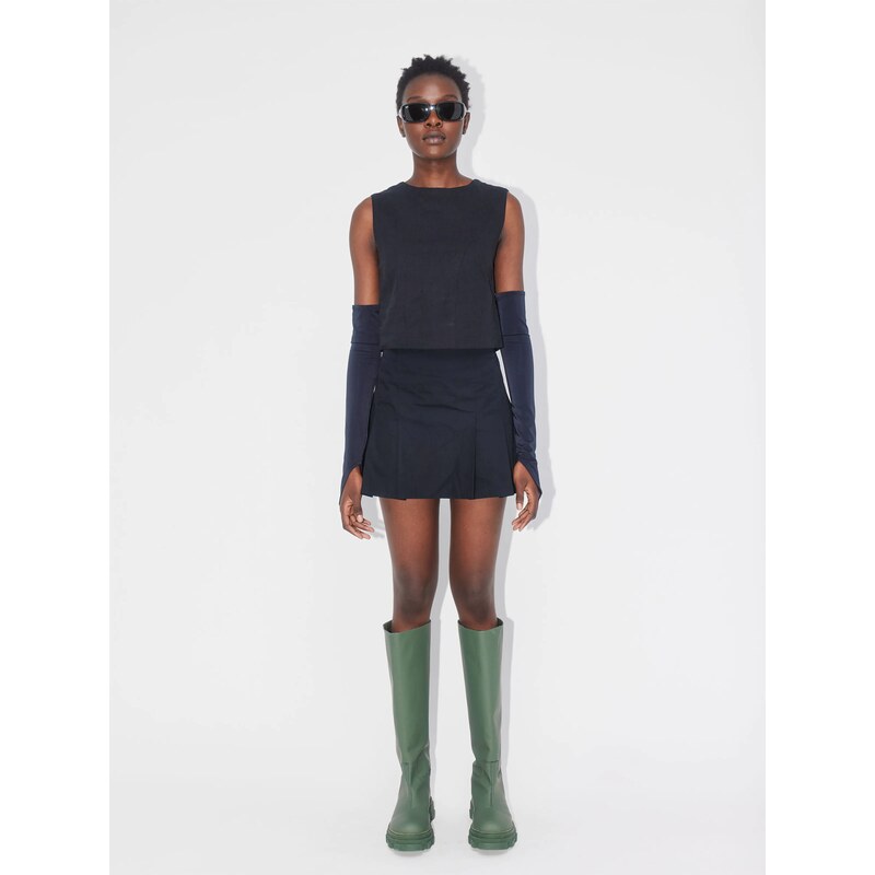 ABOUT YOU REBIRTH STUDIOS Top Gossy čierna 54233315