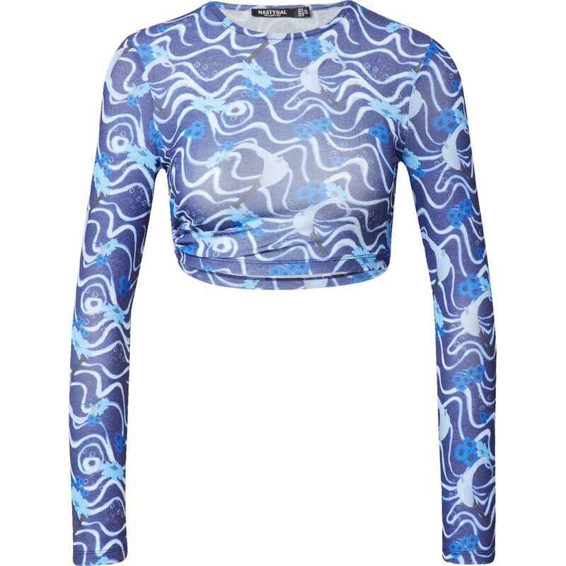 Nasty Gal Tričko modrá / námornícka modrá / biela 54233339