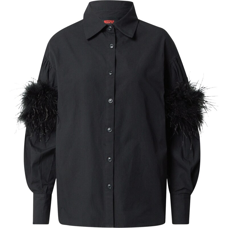 Misspap Blúzka čierna 54233370