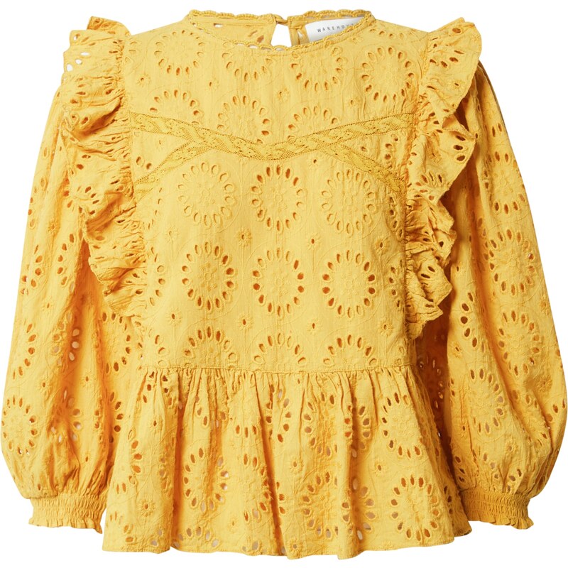 Warehouse Blúzka zlatá žltá 54233372