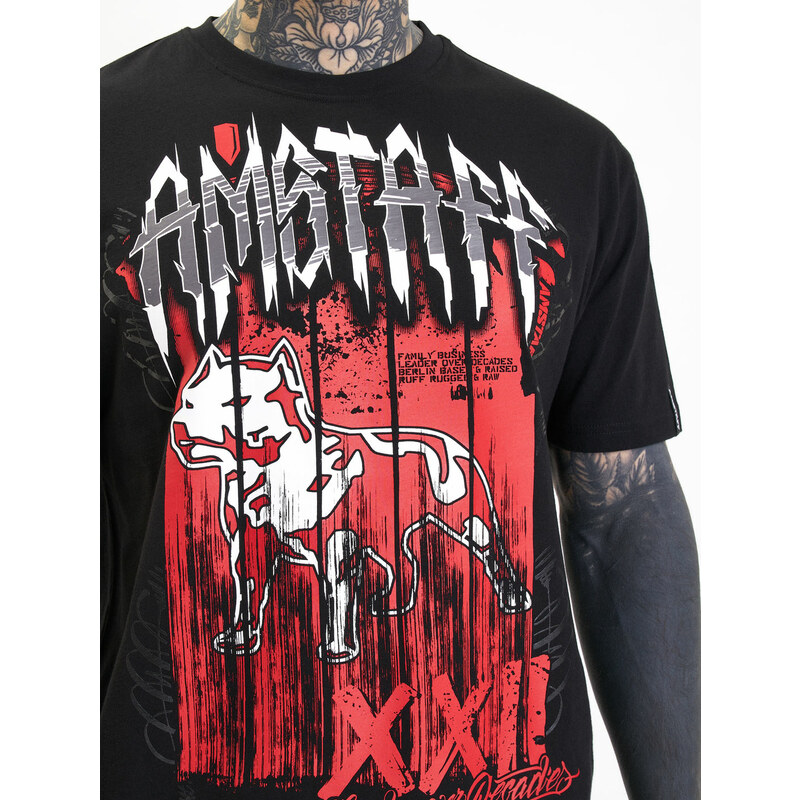 Amstaff tričko BLOXIC red