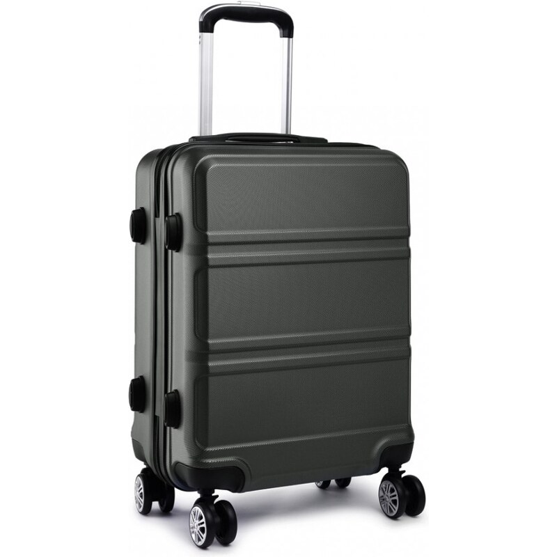 KONO Cestovný kufor - Ariel, na kolieskach cestovný, veľký, šedý 46925910