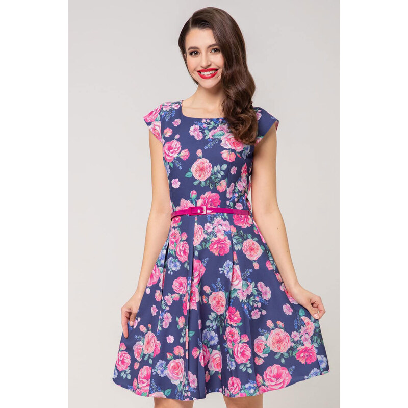 Glara Romantické kvetinové šaty 34528549