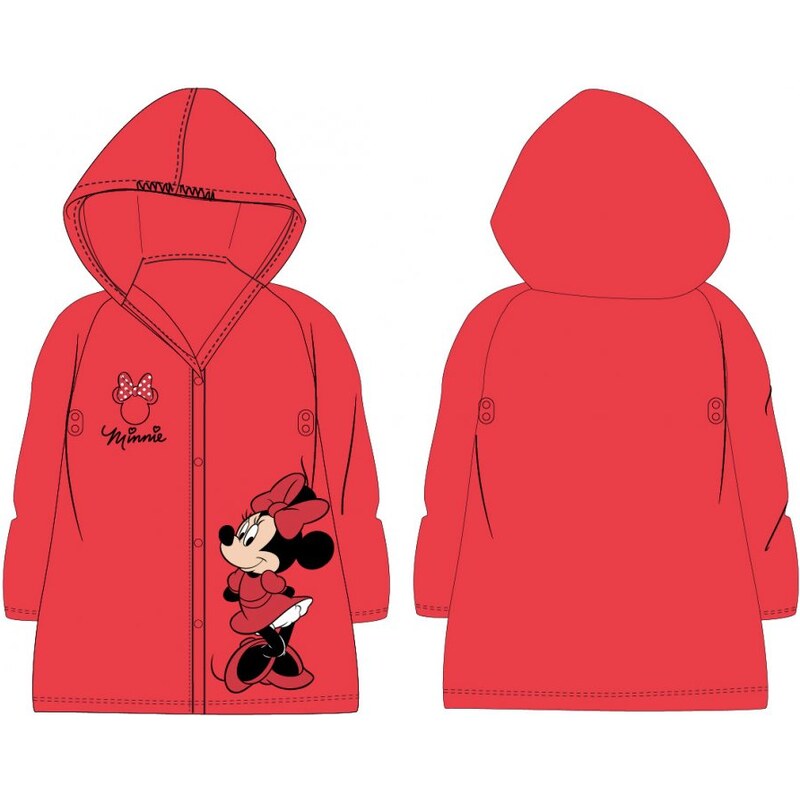 E plus M Detská / dievčenská pláštenka Minnie Mouse - Disney