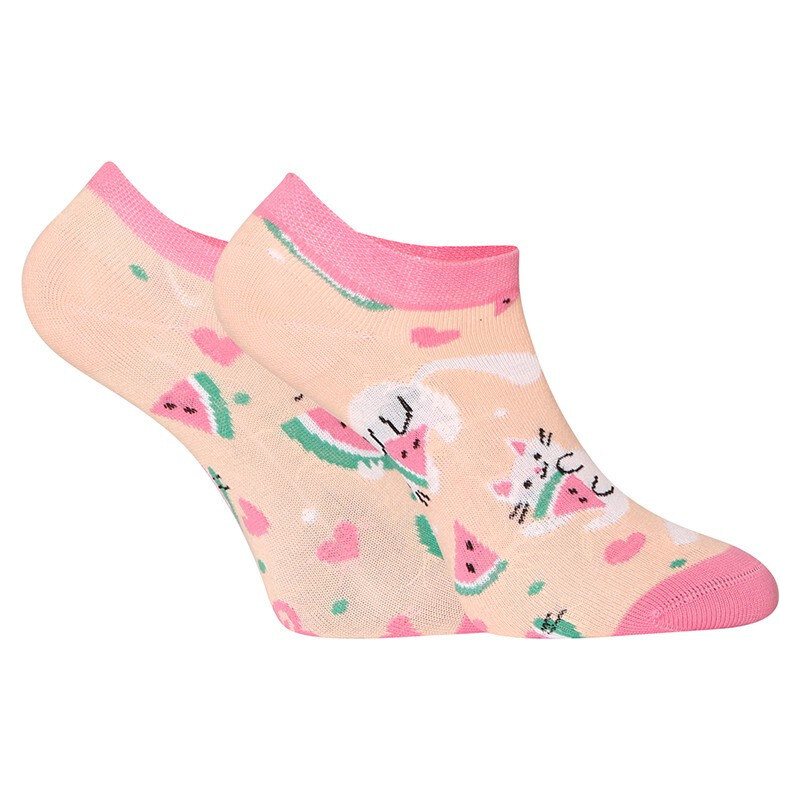 Veselé detské ponožky Dedoles Mačka s melónom (D-K-SC-LS-C-C-183) 31 32541908