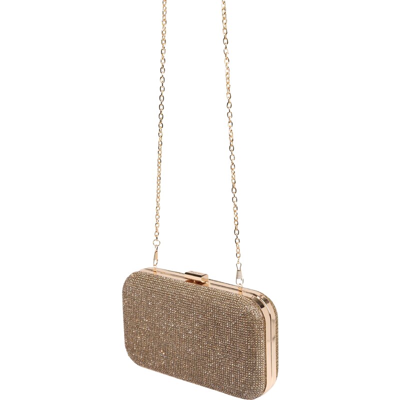 mascara Listová kabelka zlatá 35630434