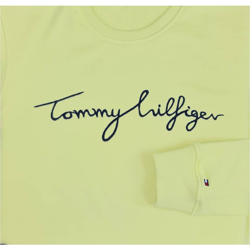 Dámská žlutá mikina Tommy Hilfiger