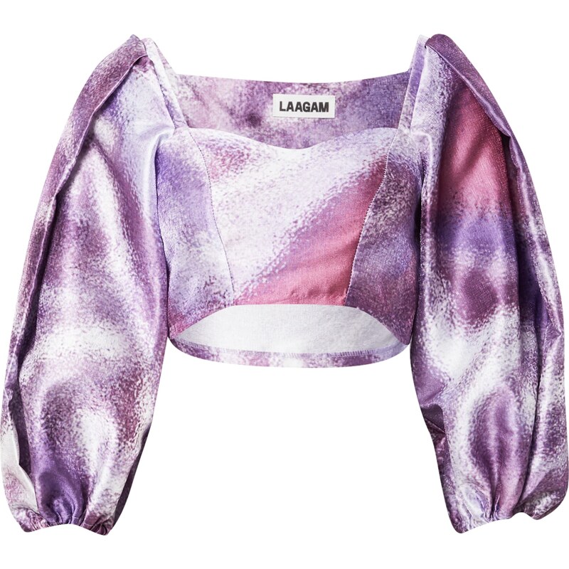 Laagam Blúzka orgovánová / tmavofialová / červeno-fialová 54233420