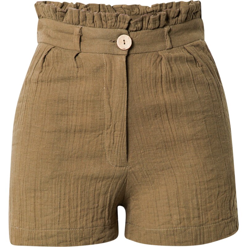 Bizance Paris Plisované nohavice GWEN kaki 54233422