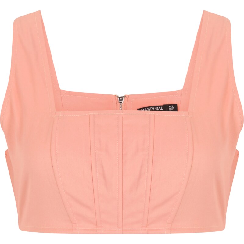 Nasty Gal Petite Top ružová 35280765