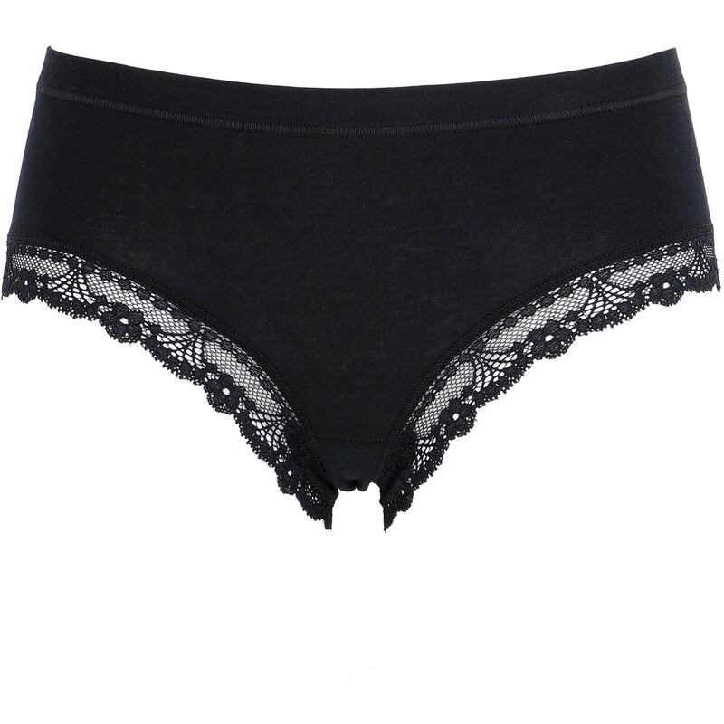 Glara Bavlnené nohavičky s čipkou 2 ks 36989010