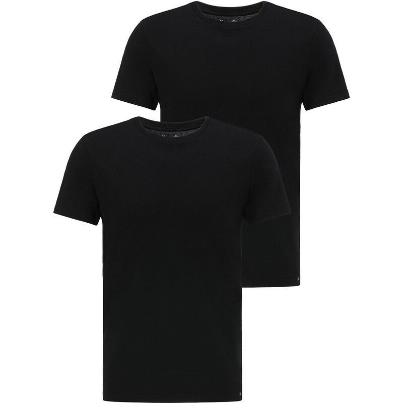 Pánske tričko LEE L680CM01 TWIN PACK CREW BLACK 34250778