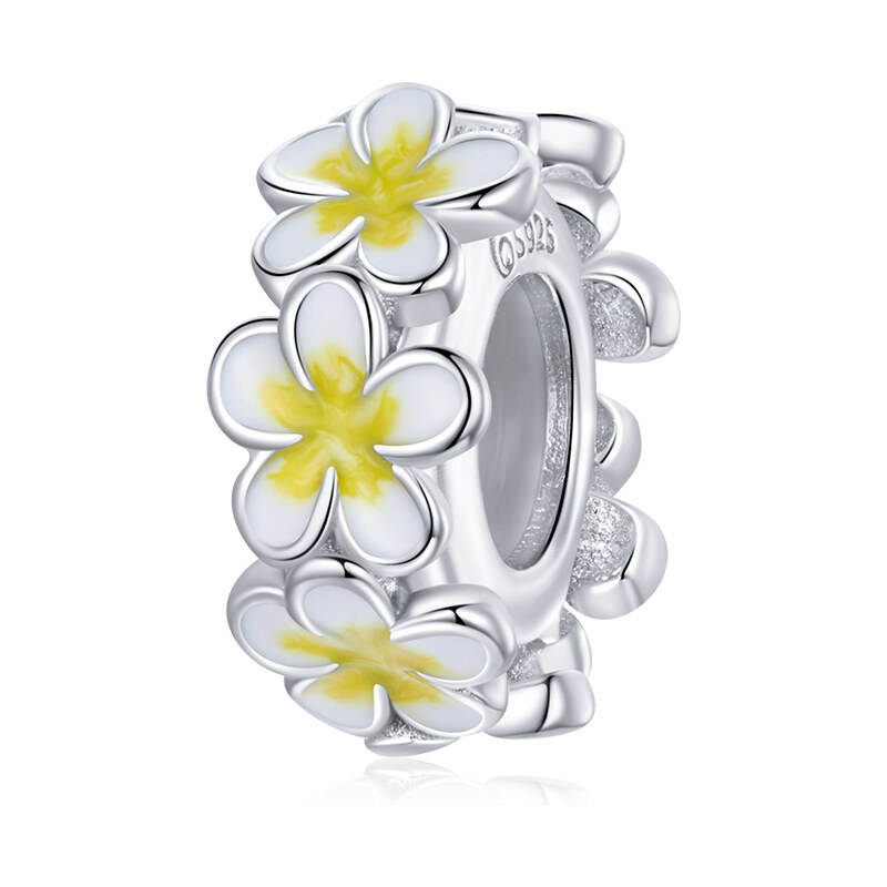 Royal Fashion strieborný prívesok Pole romantických kvetov 54904799