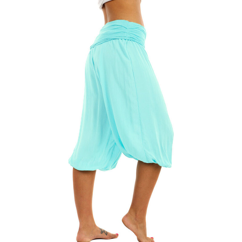 Glara Trojštvrťové háremové nohavice 34240459